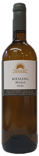 Sonberk Sonberk Riesling Mitrberk Pozdní sběr 2022