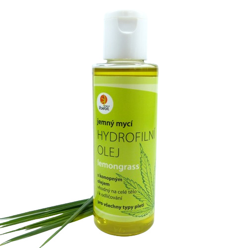Libebit Hydrofilní olej konopný Lemongrass, 120 ml