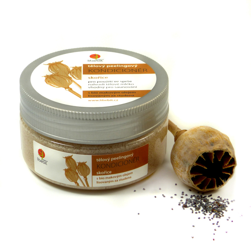 Libebit Tělový peelingový kondicionér skořice, 200 g
