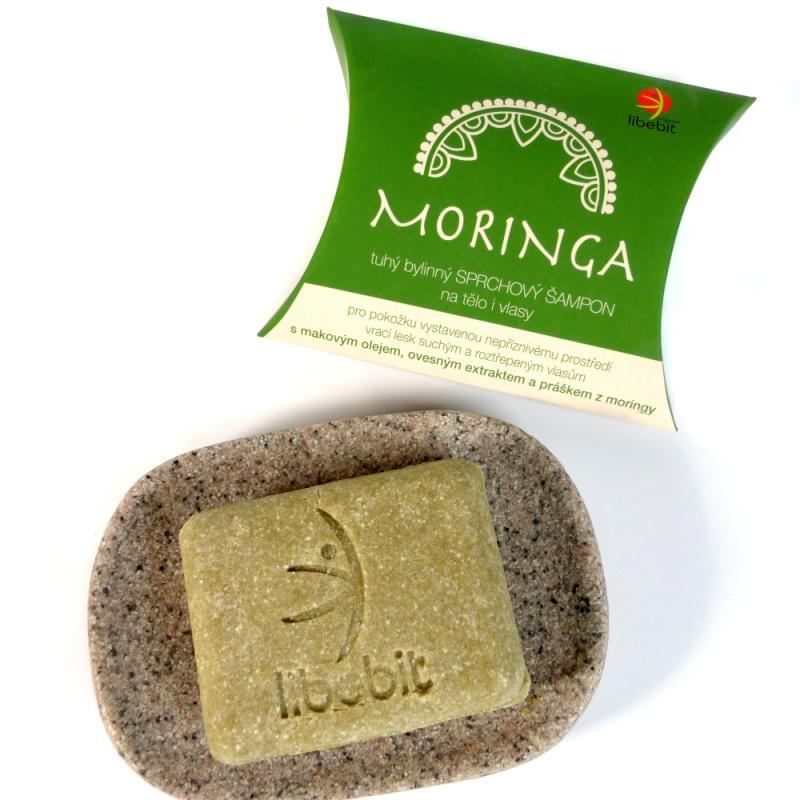 Libebit Tuhý sprchový šampon MORINGA, 95 g