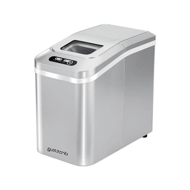 Výrobník ledu Guzzanti GZ 121 / 10 kg/den / 1,1 l / stříbrná Varianta: ivi1