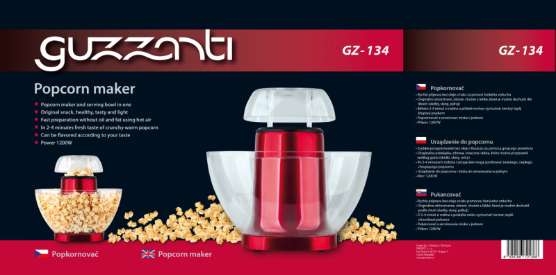 Popkornovač Guzzanti GZ 134
