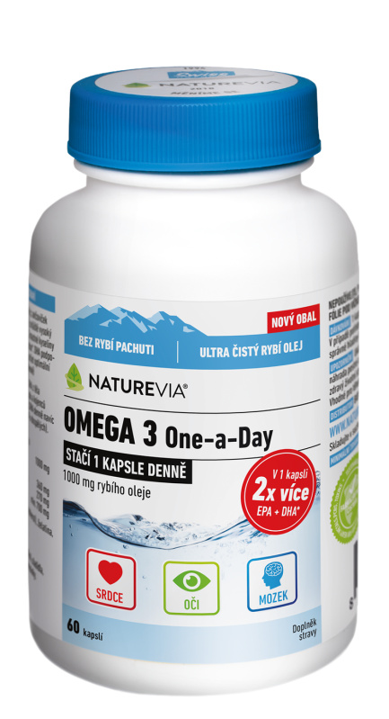 NatureVia Omega 3 One a Day cps.60