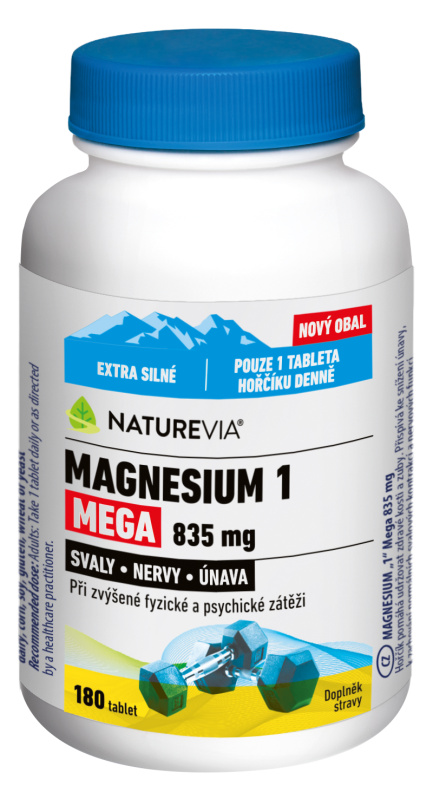 NATUREVIA Magnesium 1 mega 835 mg 180 tablet