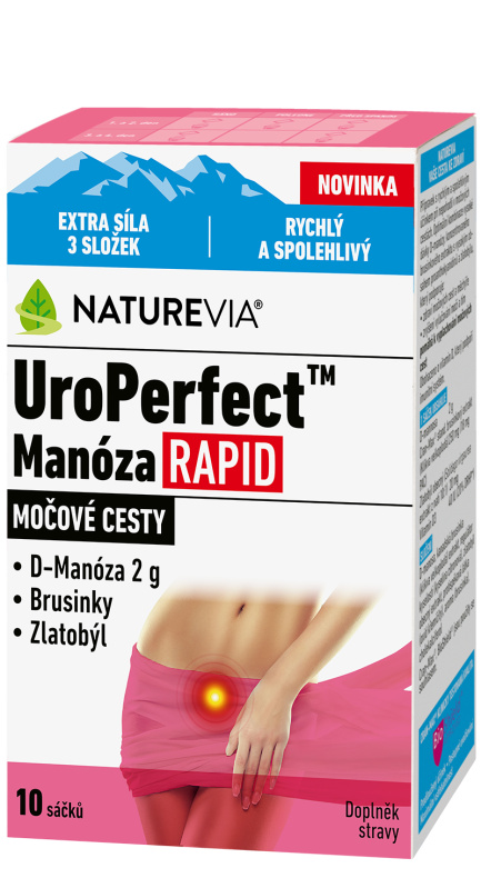 NATUREVIA UroPerfect manóza rapid 10 sáčků