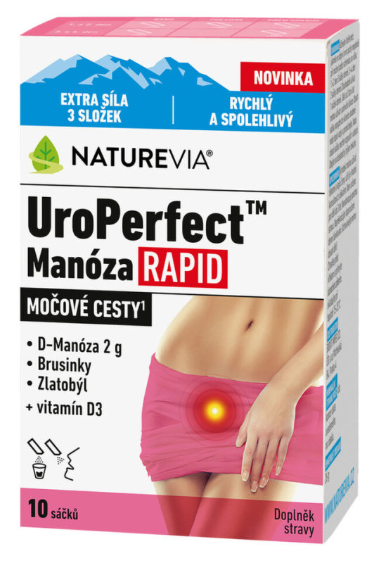 NATUREVIA UroPerfect manóza rapid 10 sáčků