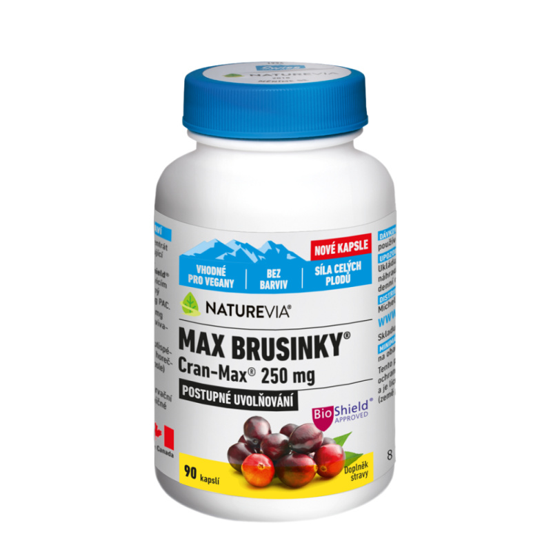 NatureVia Max Brusinky Cran-Max cps.90