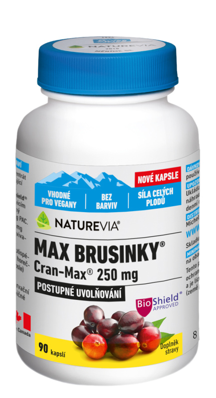NatureVia Max Brusinky Cran-Max cps.90