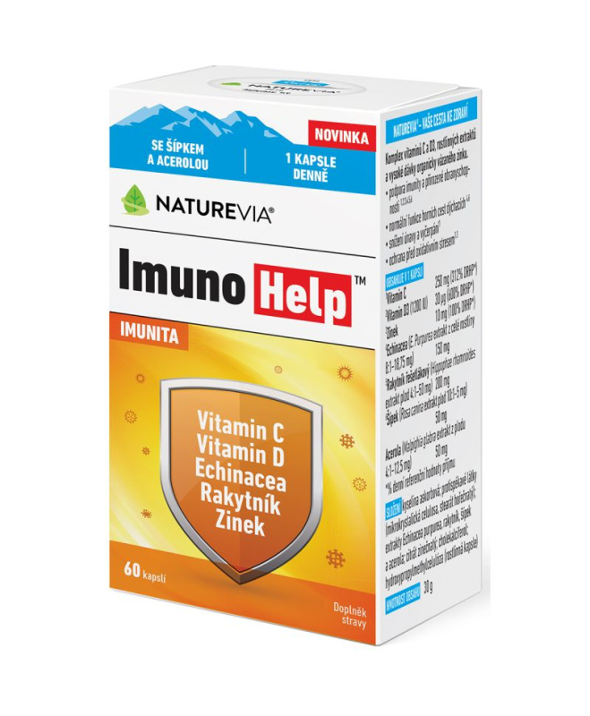 NATUREVIA ImunoHelp 60 kapslí
