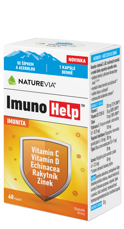 NATUREVIA ImunoHelp 60 kapslí