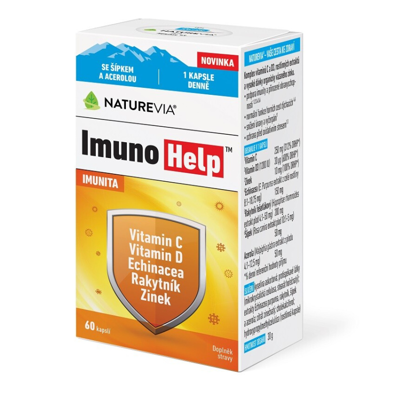 NATUREVIA ImunoHelp 60 kapslí