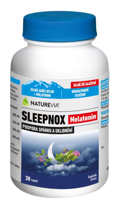 NATUREVIA Sleepnox melatonin 30 kapslí