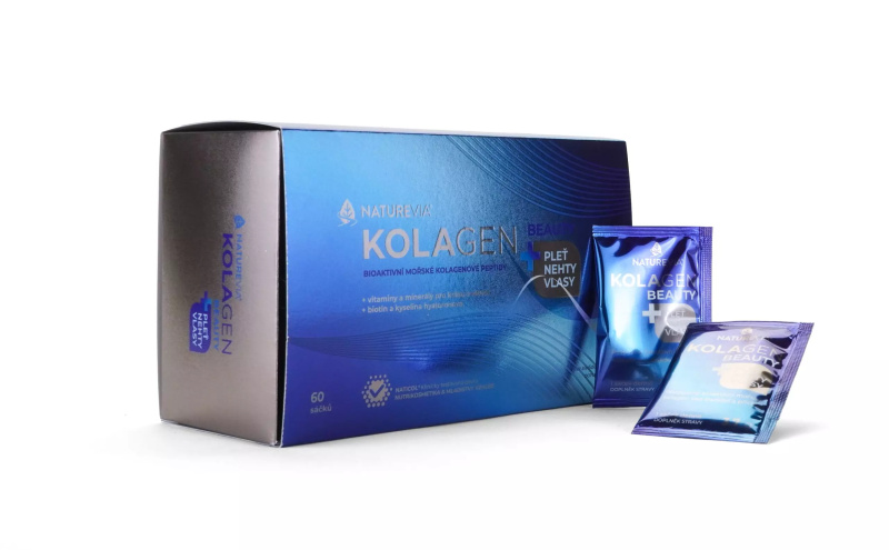 NATUREVIA Kolagen mořský Beauty 60 sáčků