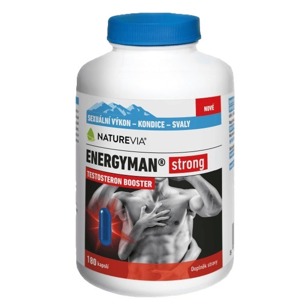 NATUREVIA Energyman strong 180 kapslí