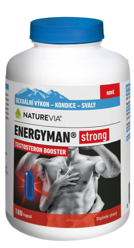 NATUREVIA Energyman strong 180 kapslí