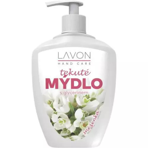 LAVON tekuté mýdlo Sněženka, 500ml