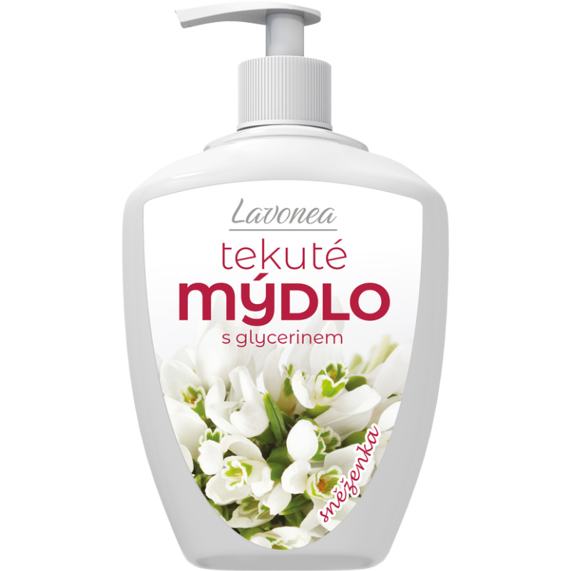 LAVON tekuté mýdlo Sněženka, 500ml