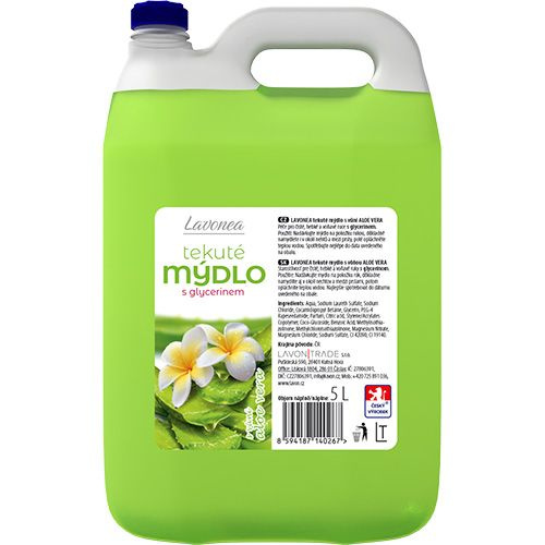 LAVON tekuté mýdlo Aloe Vera, 5l