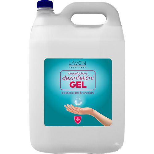 LAVON bezoplachový dezinfekční gel, 5l
