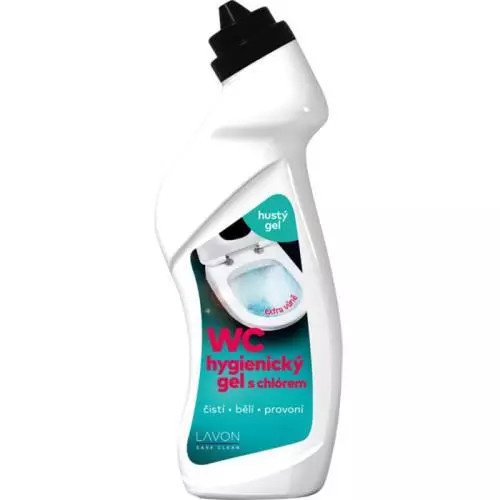 LAVON WC hygienický gel s chlórem, 750ml