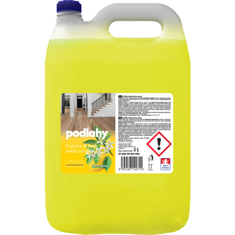 LAVON Easy Clean podlahy lemon spring, 5l