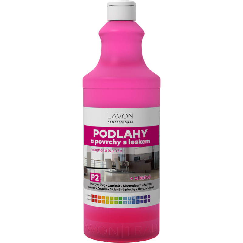 LAVON podlahy a povrchy s leskem - magnólie & růže, 1l