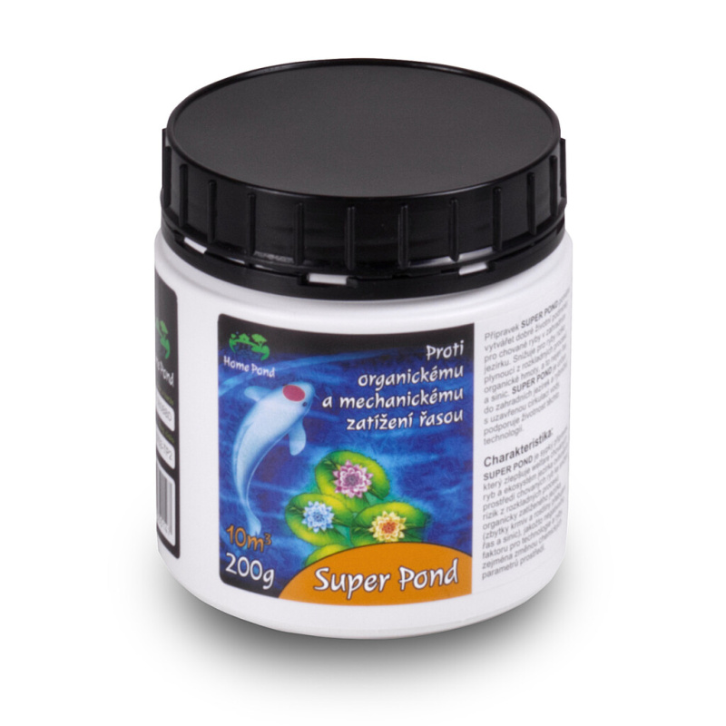 Super Pond 200 g - přípravek proti řasám na 10 m³ vody