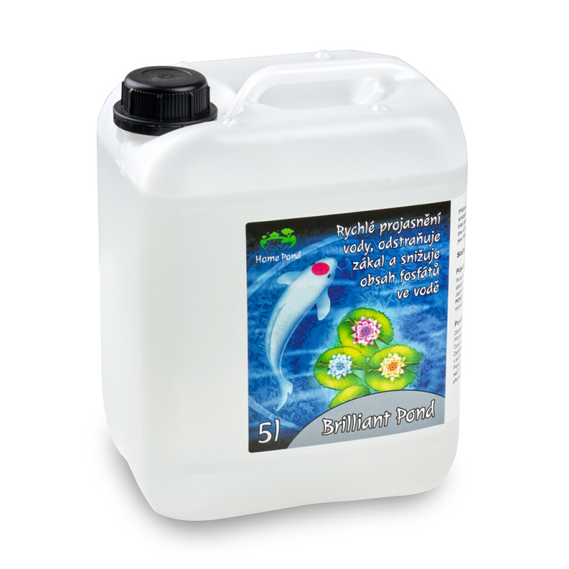 Brilliant Pond 5 l přípravek proti zelené vodě na 250m³