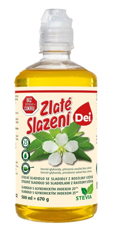 CUKR STOP sirup 670 g - Zlaté slazení