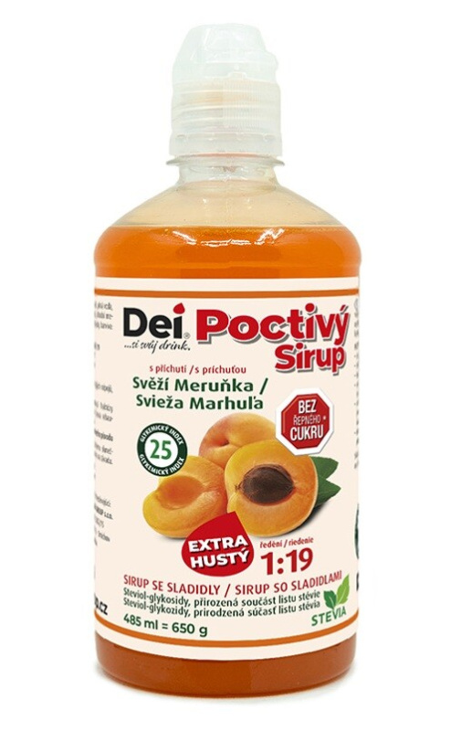 CUKRSTOP CUKR STOP sirup 650g - Svěží meruňka