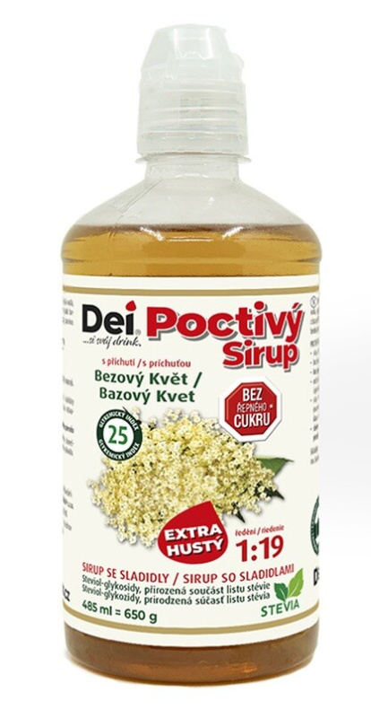 CUKRSTOP CUKR STOP sirup 650g - Bezový květ