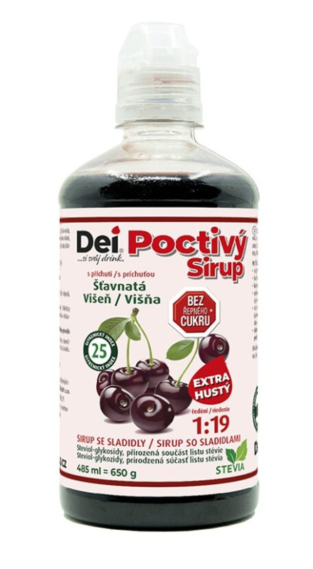 CUKRSTOP CUKR STOP sirup 650g - Šťavnatá višeň