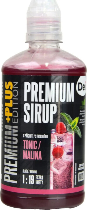 CUKR STOP Sirup Premium PLUS 485 ml - tonic/malina