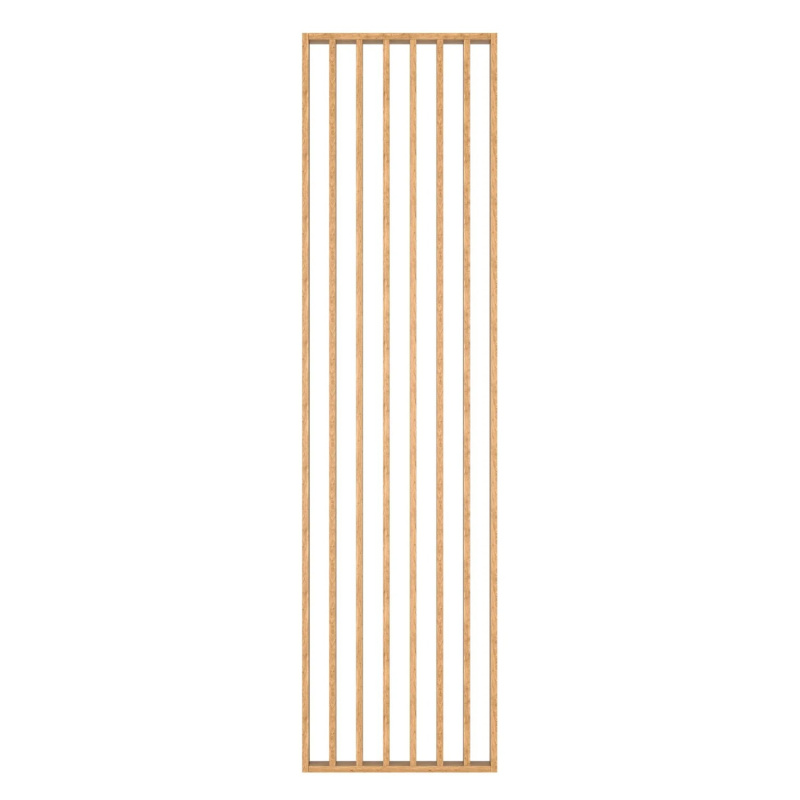 EGIBI Lamelová stěna WOOD dub světlý 2750 x 580 x 65 mm