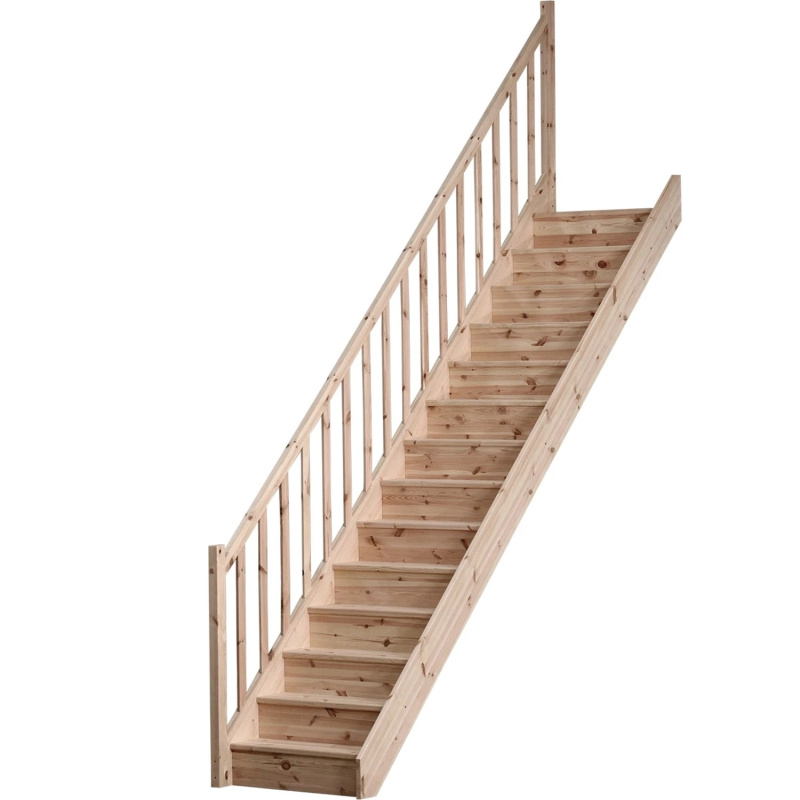 EGIBI Mlynářské schody EXTRA borovice E STAIRS, 300 x 80 cm