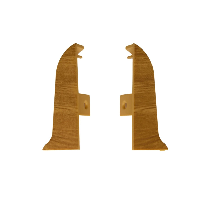 EgibiFloors Ukončení soklové PVC lišty L 1ks+ P 1ks blistr Barva: GOLDEN