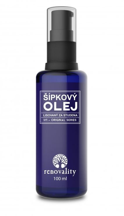 Renovality Original Series Šípkový olej lisovaný za studena olej pro suchou až velmi suchou pleť 100 ml