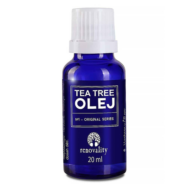 Renovality Tea Tree olej s kapátkem, 20 ml