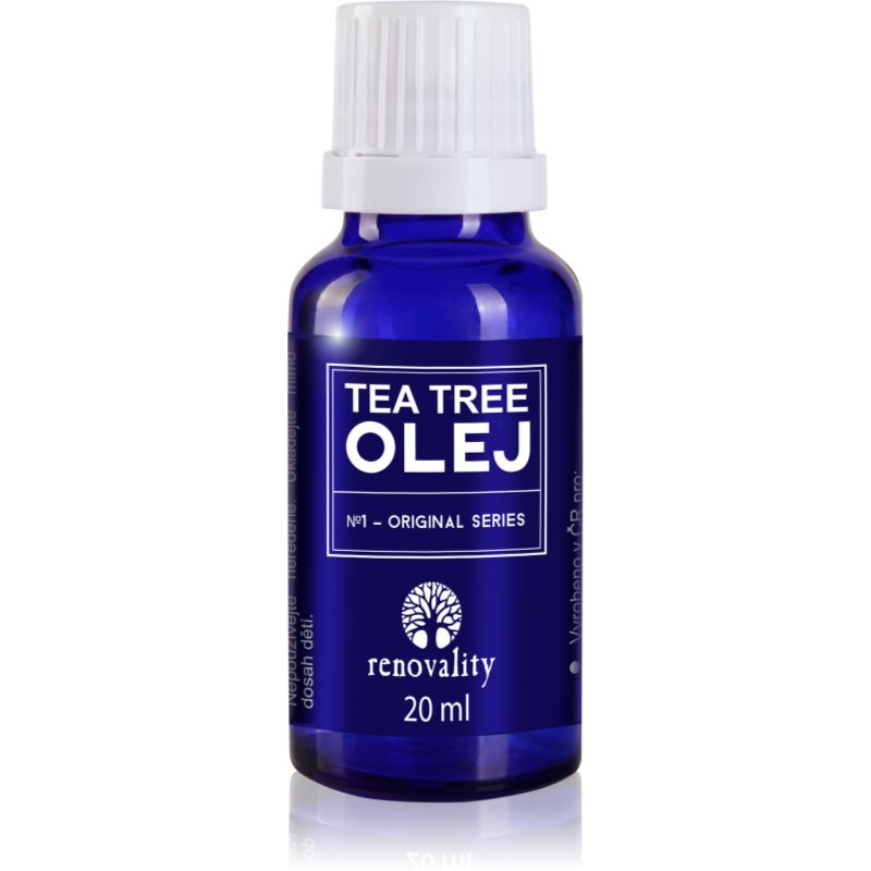 Renovality Tea Tree olej s kapátkem, 20 ml