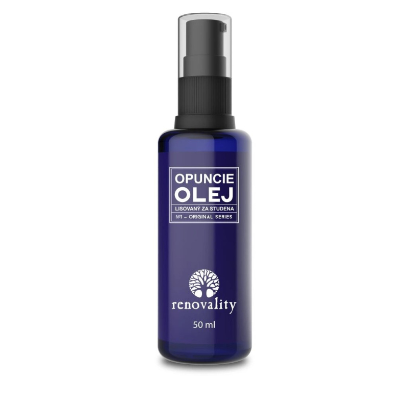 Renovality Original Series Opuncie olej lisovaný za studena pleťový olej pro suchou a smíšenou pleť 50 ml