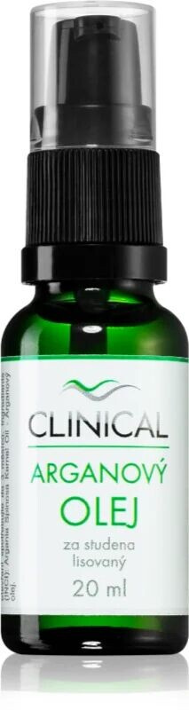 Clinical Arganový olej 100% arganový olej na obličej, tělo a vlasy 20 ml