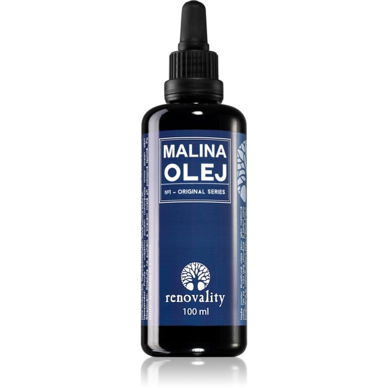 RENOVALITY Malinový olej za studena lisovaný, 100 ml
