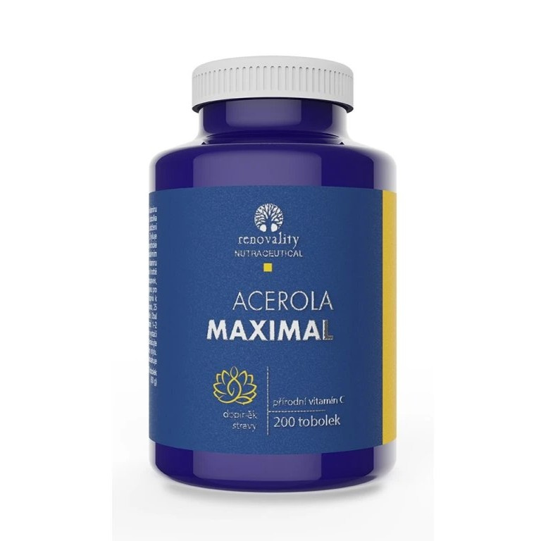 Renovality Acerola Maximal 200 kapslí