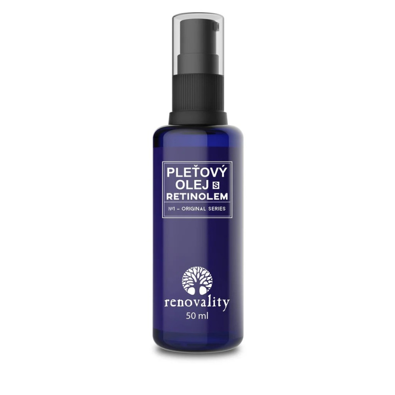 RENOVALITY Pleťový olej s retinolem, 50 ml