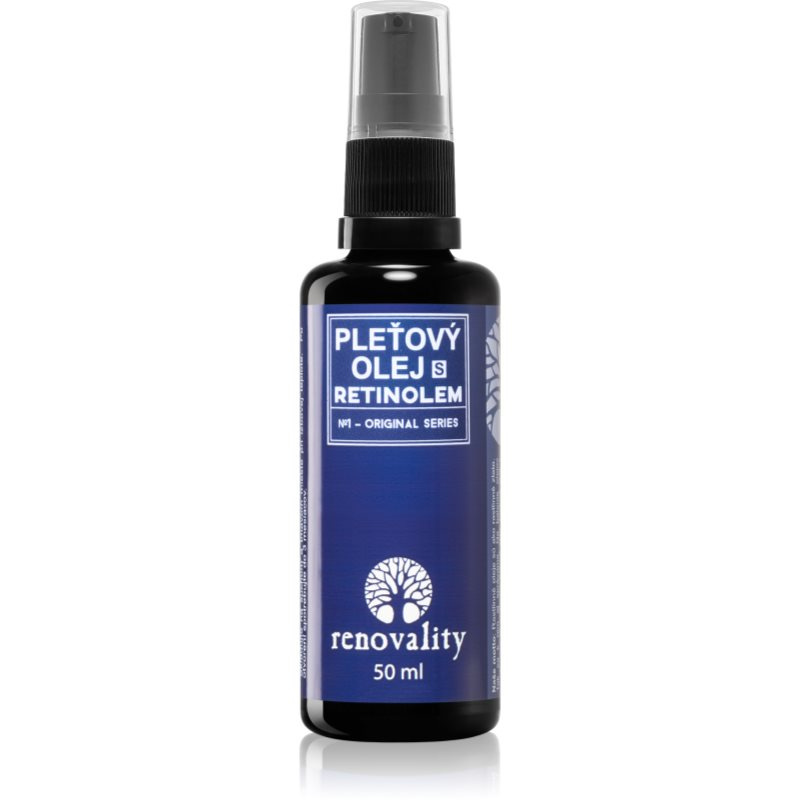 RENOVALITY Pleťový olej s retinolem, 50 ml