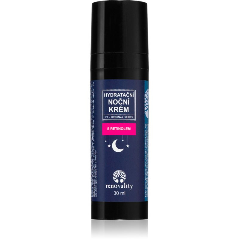 RENOVALITY Hydratační noční krém s retinolem, 30 ml