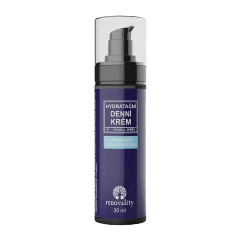 RENOVALITY Hydratační denní krém s kyselinou hyaluronovou, 30 ml