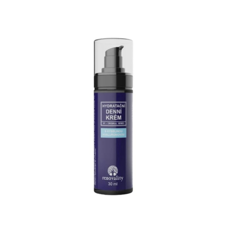 RENOVALITY Hydratační denní krém s kyselinou hyaluronovou, 30 ml
