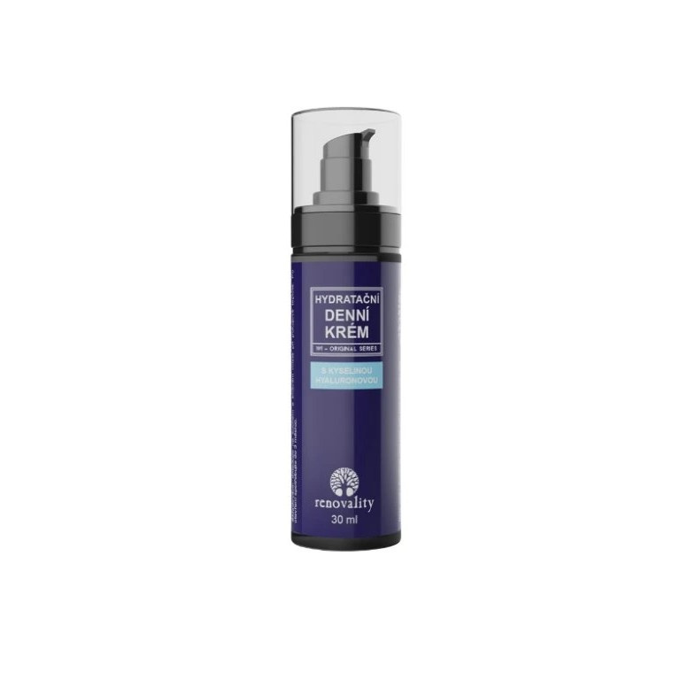 RENOVALITY Hydratační denní krém s kyselinou hyaluronovou, 30 ml
