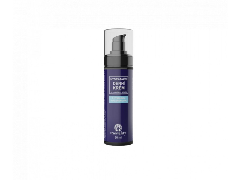 RENOVALITY Hydratační denní krém s kyselinou hyaluronovou, 30 ml